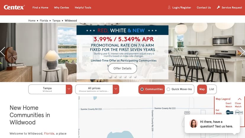 Twisted Oaks new construction community